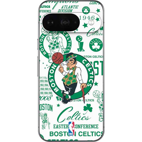 NBA Boston Celtics Historic Blast Google Pixel 9 Skin
